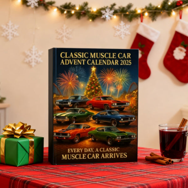 🎅🎄 Klasszikus Muscle Car Adventi naptár 2025