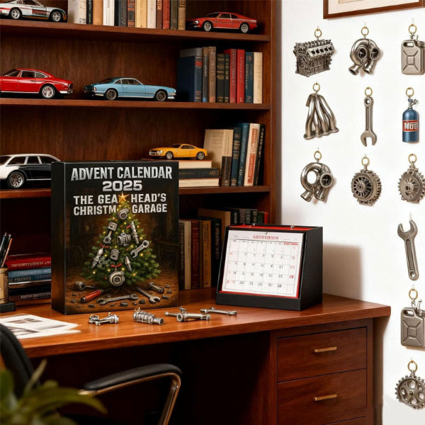 🔧🎄🚗 Gearheads Karácsonyi garázs adventi naptár 2025