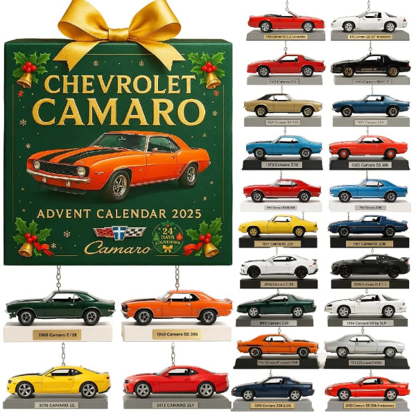 🎄 Chevrolet Camaro Adventi Naptár 2025