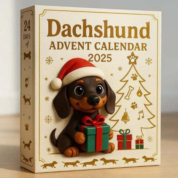 🐾🐾 Dachshund Karácsonyi naptár 2025