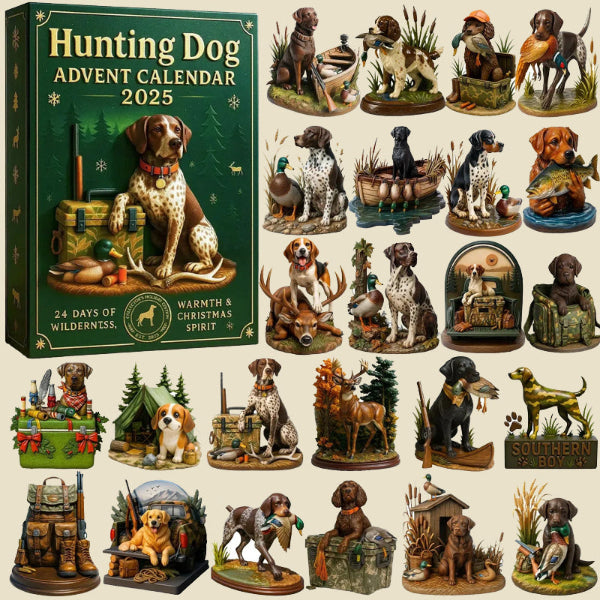 🐾 Vadászkutya Adventi naptár 2025