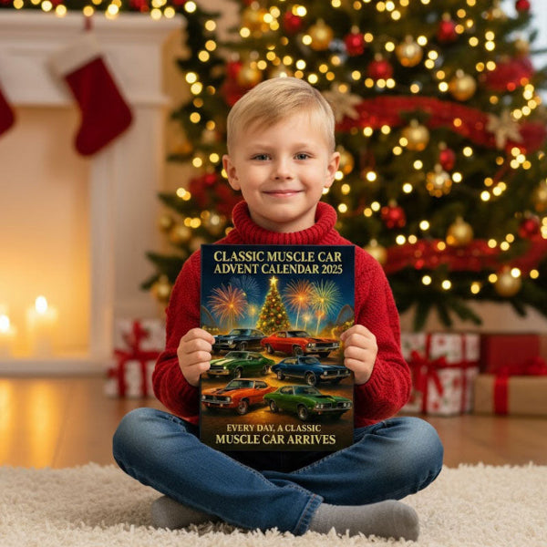 🎅🎄 Klasszikus Muscle Car Adventi naptár 2025