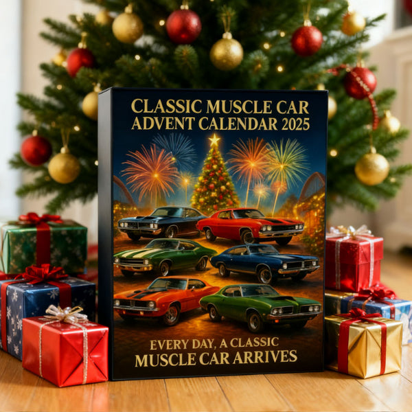 🎅🎄 Klasszikus Muscle Car Adventi naptár 2025