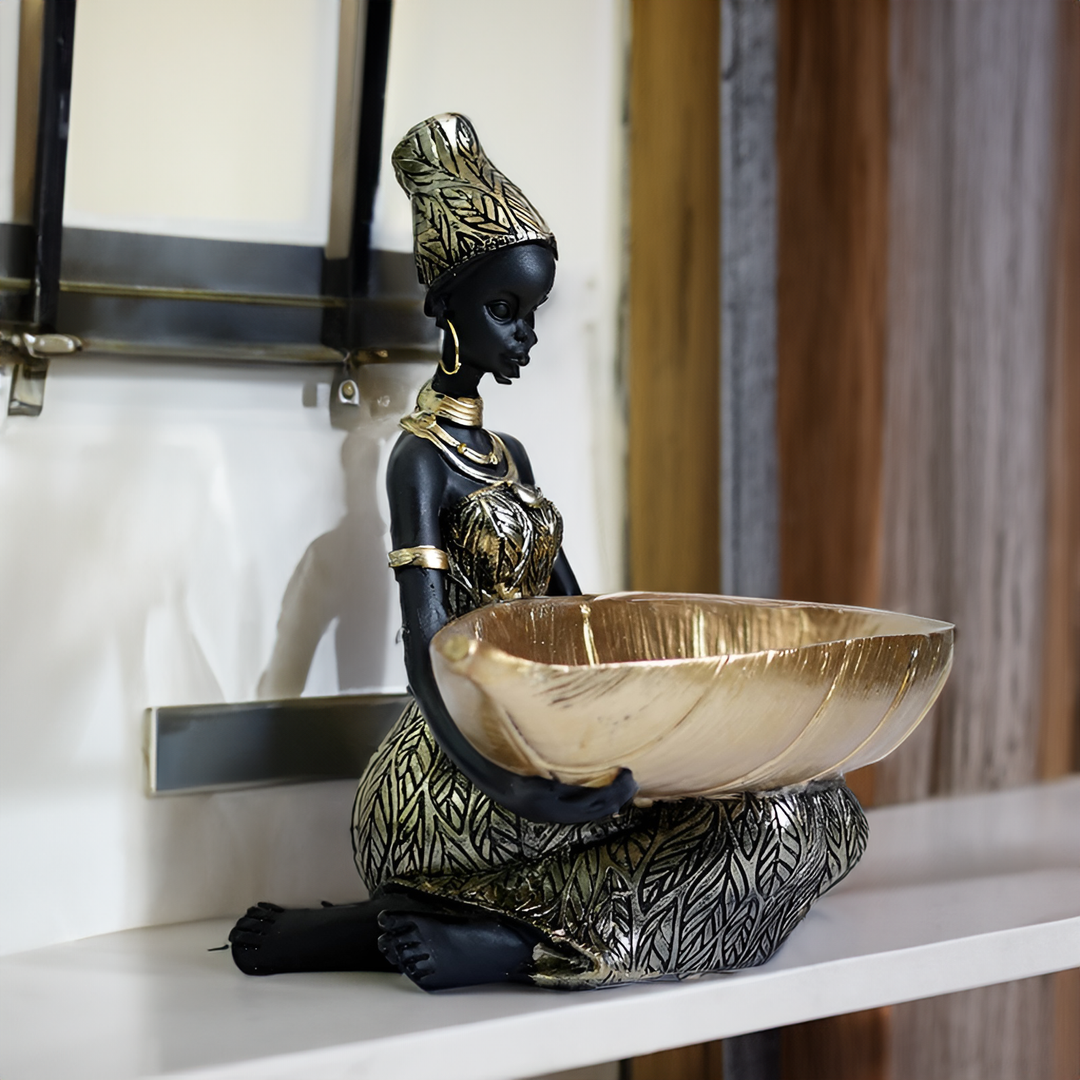 AfroElegancia | Művészi kulcstartó