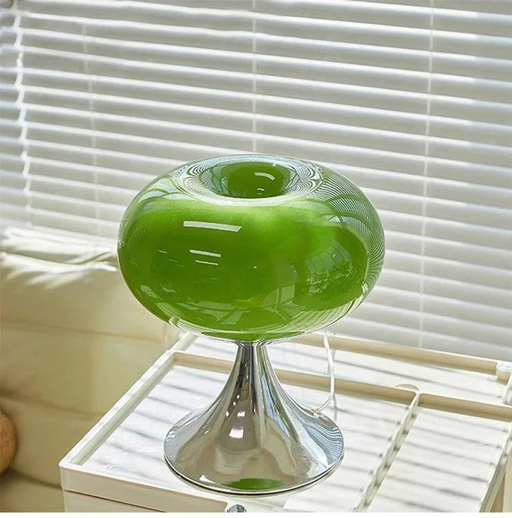 Asztali Lámpa Ősi Stílusban Almás Formában