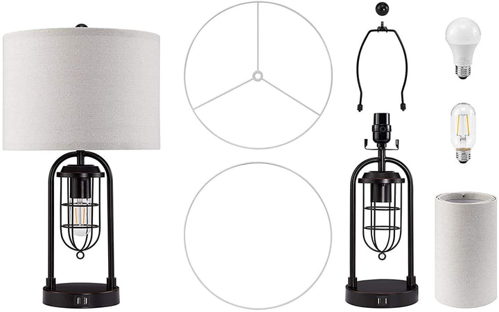 Lunaglo | Asztali Lámpa LED-del