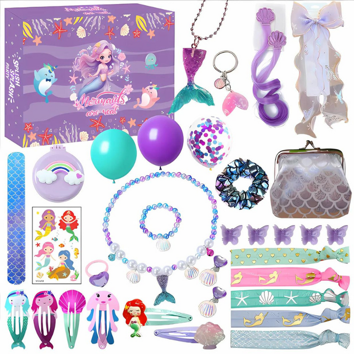 Alu játékkal készült karácsonyi naptár