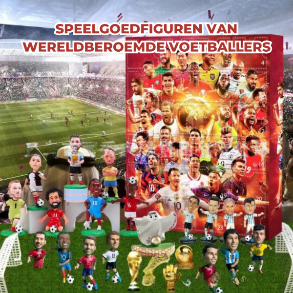 Futballcsillagok Adventi naptár