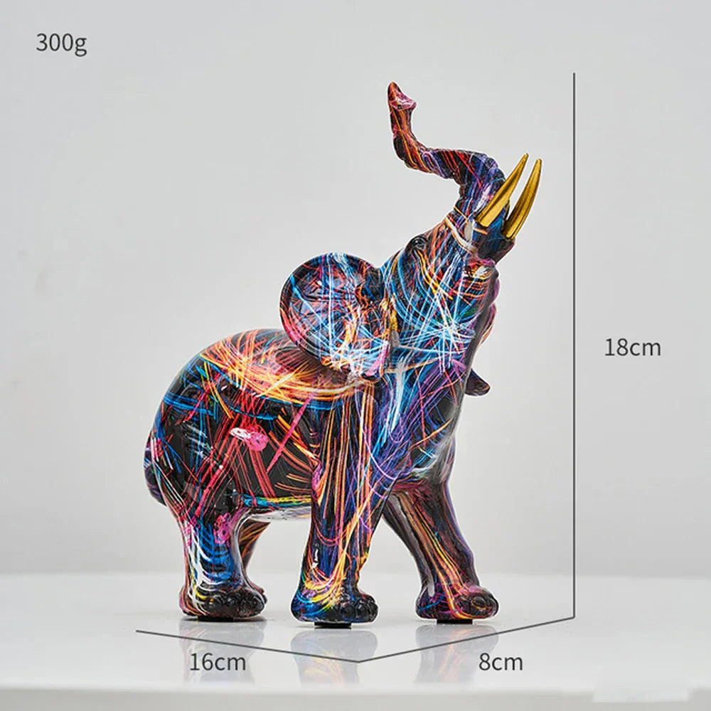 Elefánt™ - Elefánt szobor graffiti művészetben