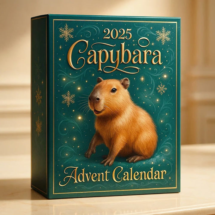 Capybara karácsonyi naptár 2025