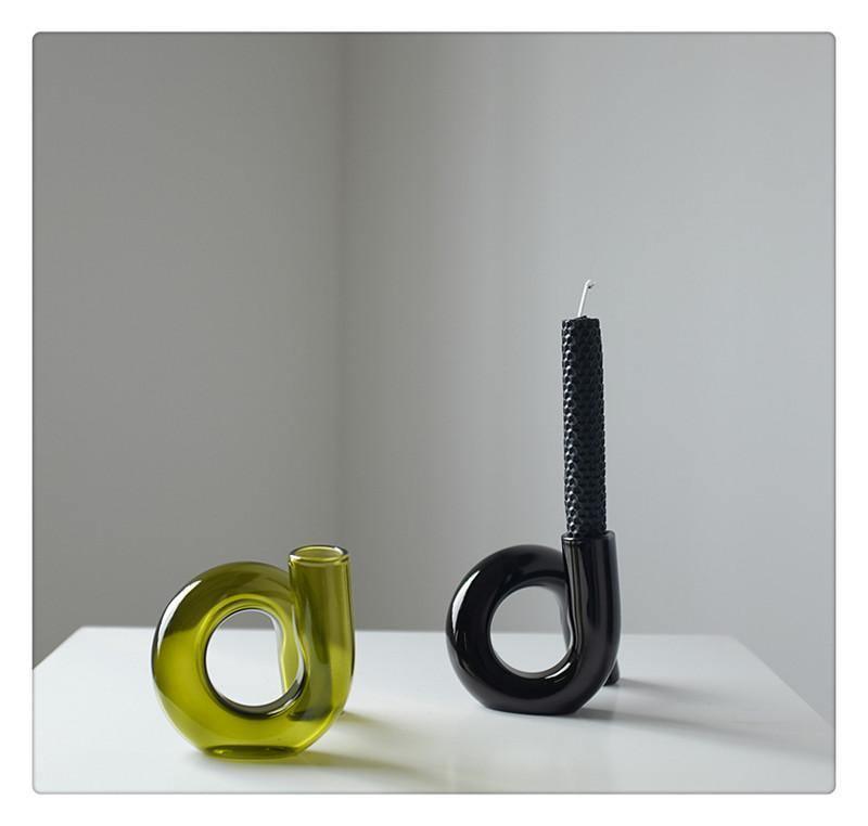 Művészeti Hidroponikus Váza