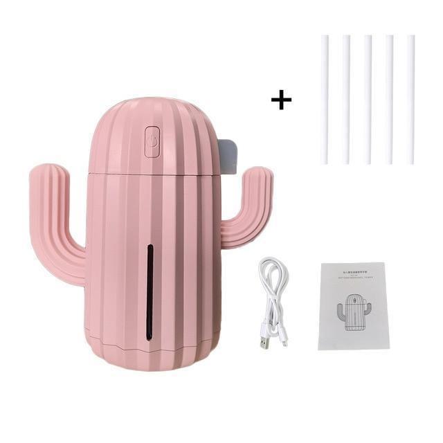 Kompakt Kaktusz LED USB Párásító