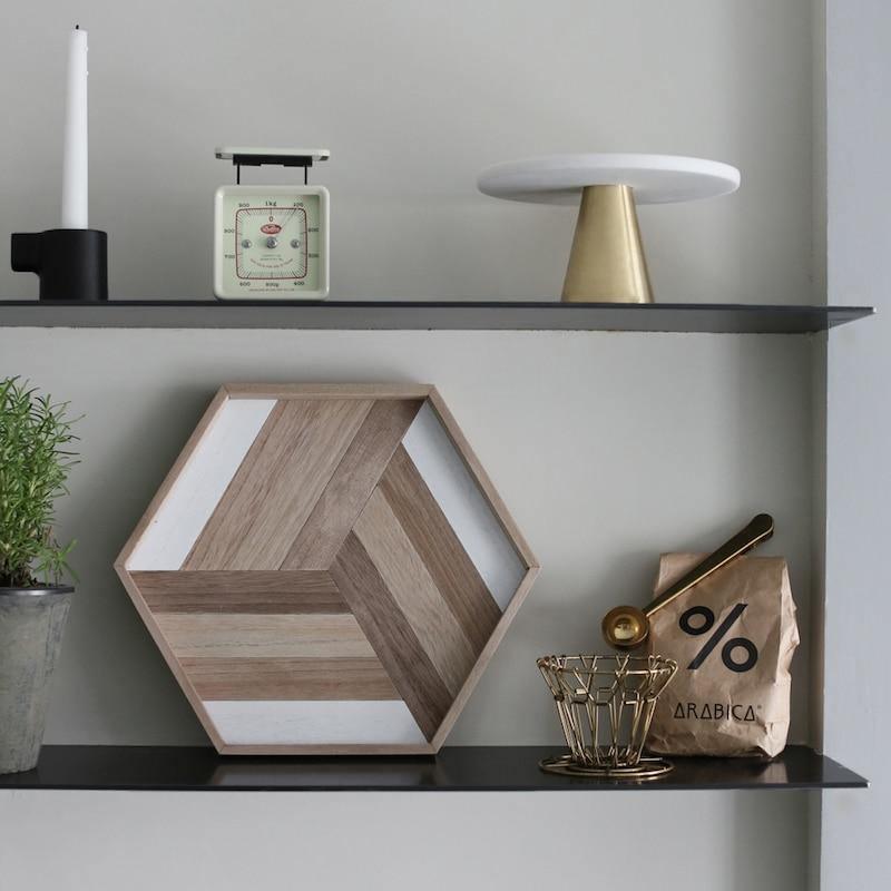 Simára csiszolt fa tányér